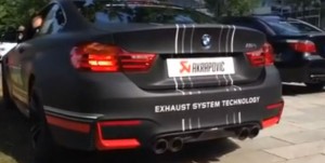 BMW M4 F82 Receives Exhaust System from Akrapovic