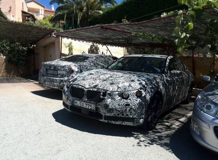 2016 BMW 7-Series Gets Caught in France