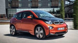 BMW i3 with i DC Fast Charger
