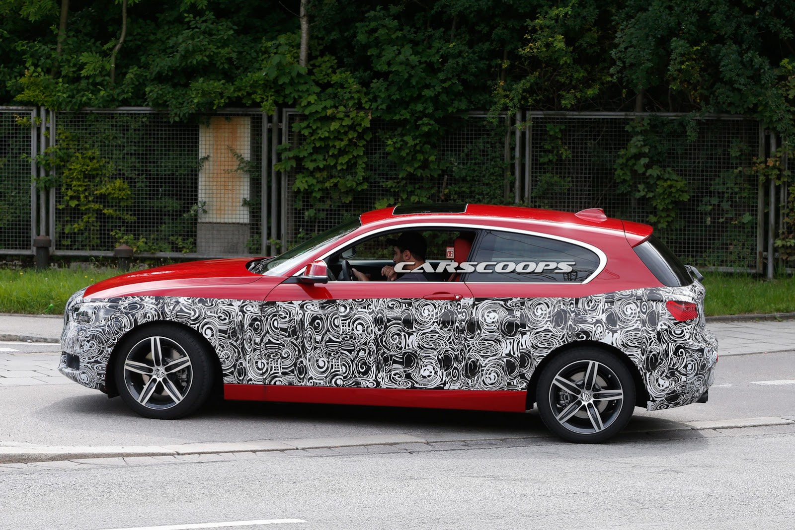 2015 BMW 1-Series spied
