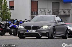 BMW M4 in Frozen Grey