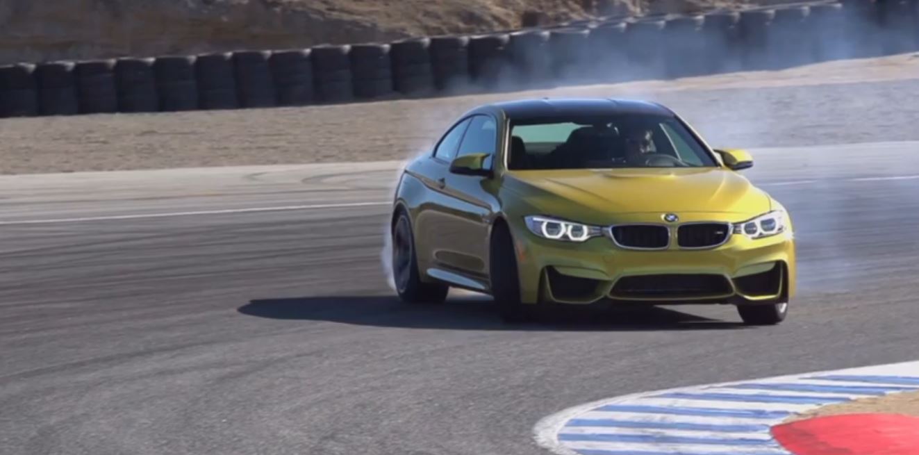 Video: 2015 BMW M4 Going for Hot Lap at Mazda Raceway Laguna Seca
