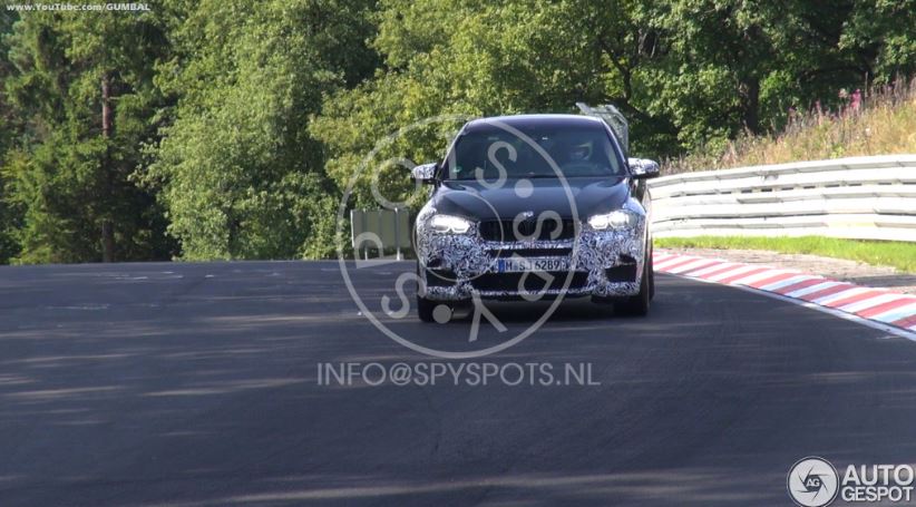 2016 BMW X6 M Undergoes Tests at Nurburgring