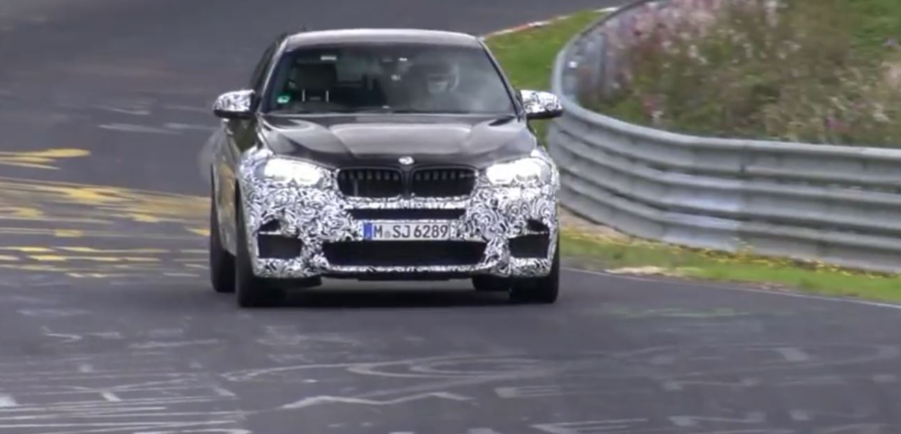 2016 BMW X6 M Gets Video Session on the Ring