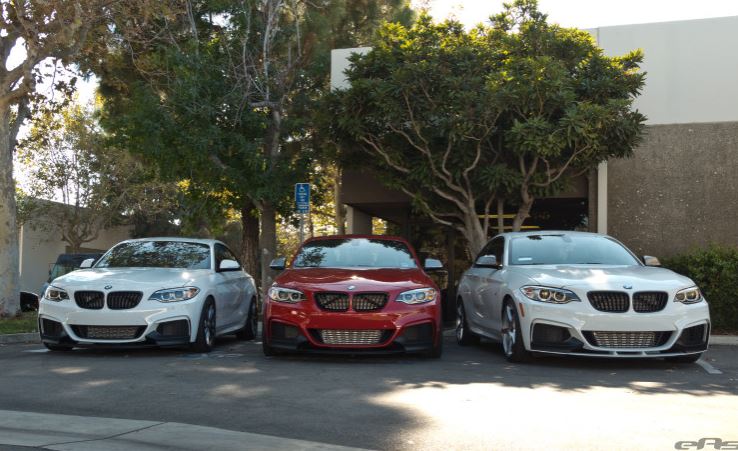 BMW M235i Trio Seen in Visual Upgrades