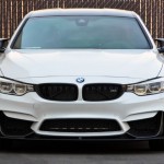Mineral White BMW M4 with M Performance Aero Package