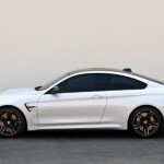 Mineral White BMW M4 with M Performance Aero Package