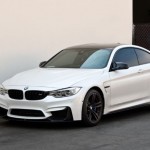Mineral White BMW M4 with M Performance Aero Package