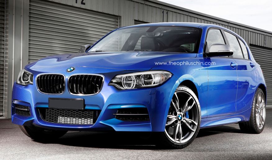 2015 BMW 1-Series Rendered, Heading to the 2015 Geneva Motor Show