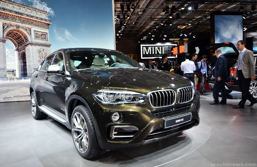 2014 Paris Motor Show: BMW X6 Launched