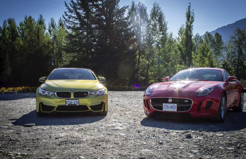 BMW M4 Convertible vs. Jaguar F-Type