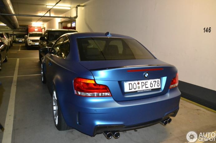 BMW 1M Frozen Blue