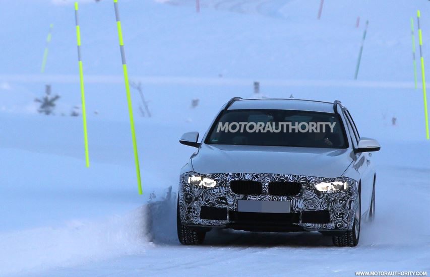 2016 BMW 3-Series Sports Wagon (Touring) Caught on Shots