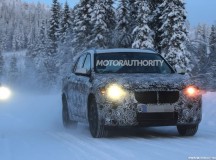2016 BMW X1 7-Seater Spy Shot