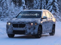 2016 BMW X1 7-Seater Spy Shot