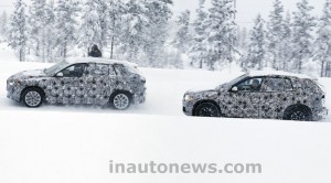 BMW X1 and BMW FAST Spy Shot