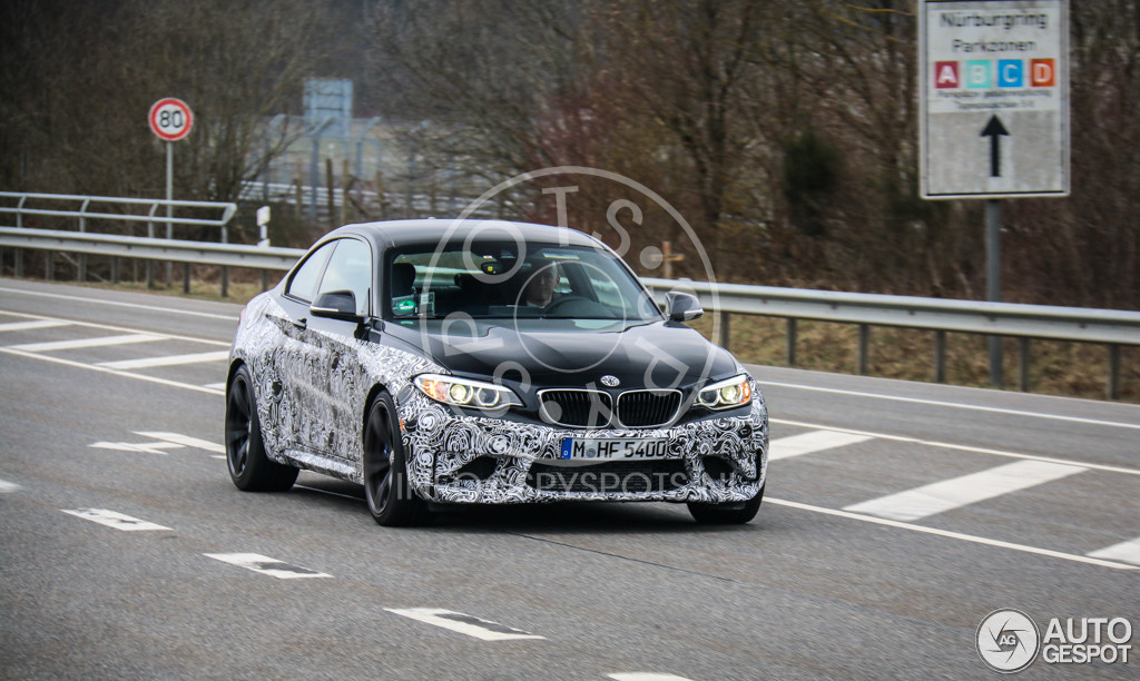 BMW M2 Tested on Nurburgring, Spy Shots Revealed