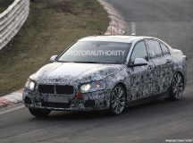 2017 BMW 1-Series Sedan Spy Shot