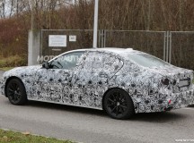 2017 BMW 5-Series Spy Shot