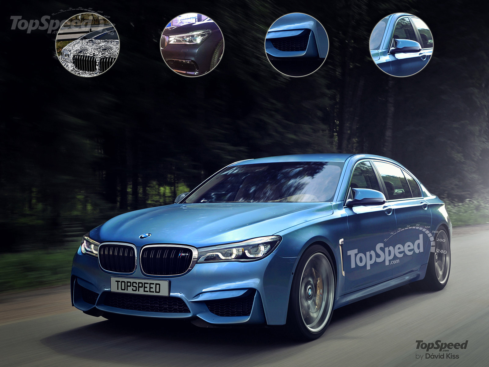 2017 BMW M7 Launched in Rendering, Might Be Coming in 2017