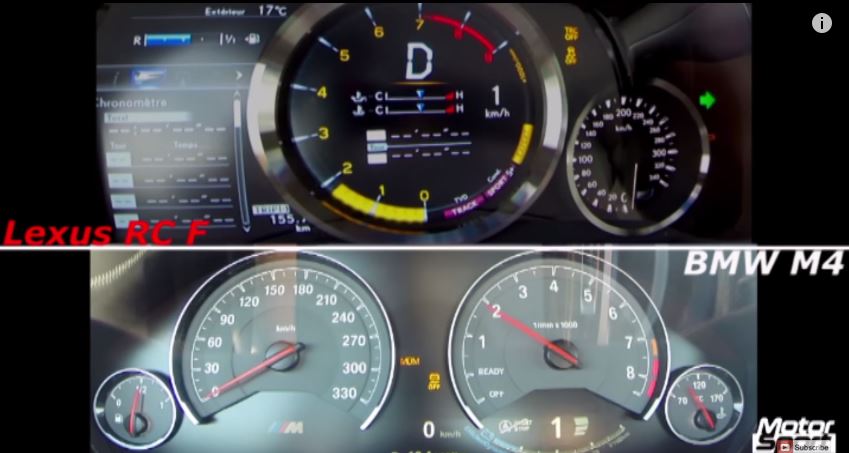 Video: Would You Bet Your Money on the BMW M4 Coupe or the Lexus RC F?
