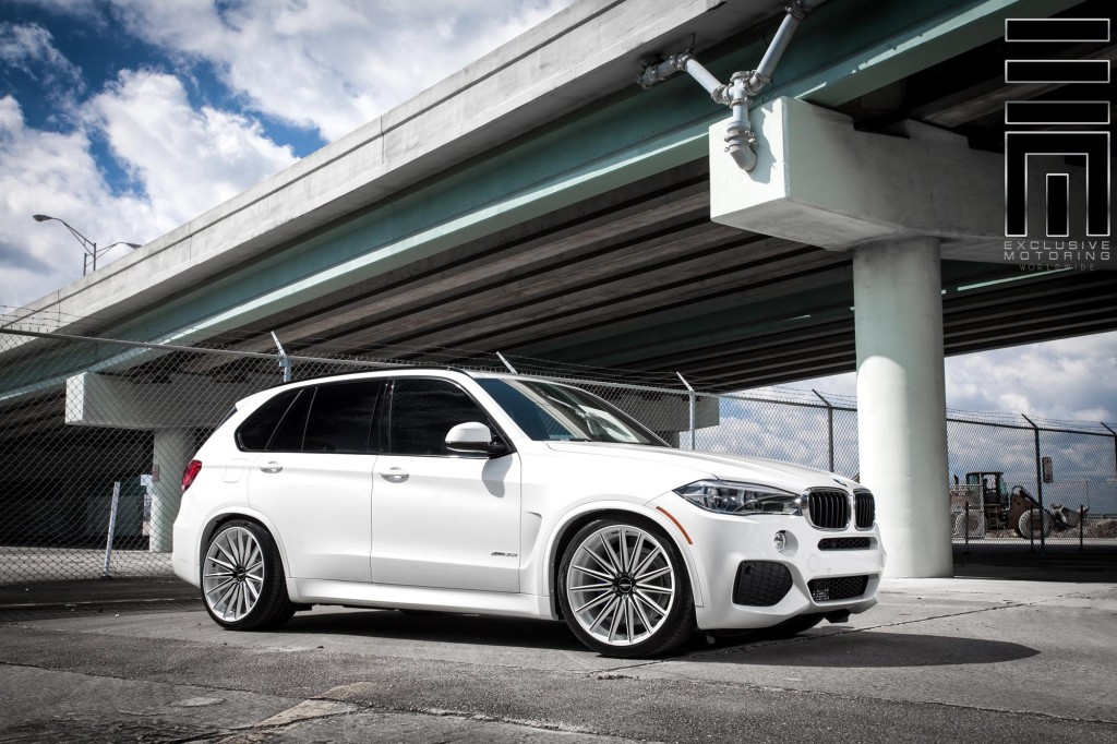 F15 BMW X5 Riding on Vossen Wheels, Installation by Exclusive Motoring Tuning