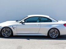 F83 BMW M4 Convertible with Lowering Kit by EAS