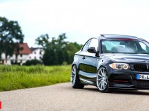 BMW 1-Series Coupe on Vossen Wheels