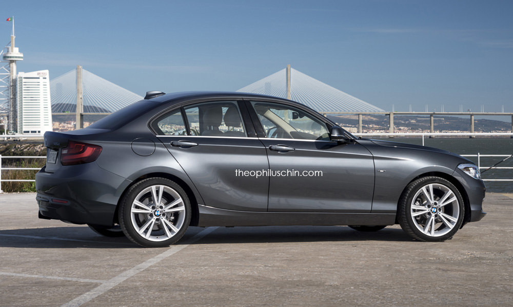 BMW 1-Series Sedan Rendering