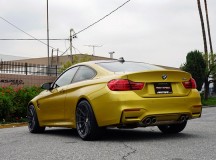 F82 BMW M4 Wrapped in Ground Force GF06 Wheels