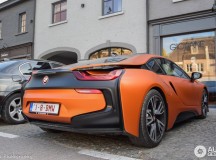 Matte Orange BMW i8
