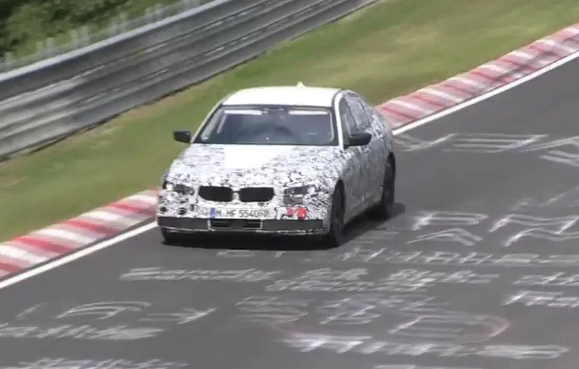 2017 BMW 5-Series Gets New Spy Video on the Ring