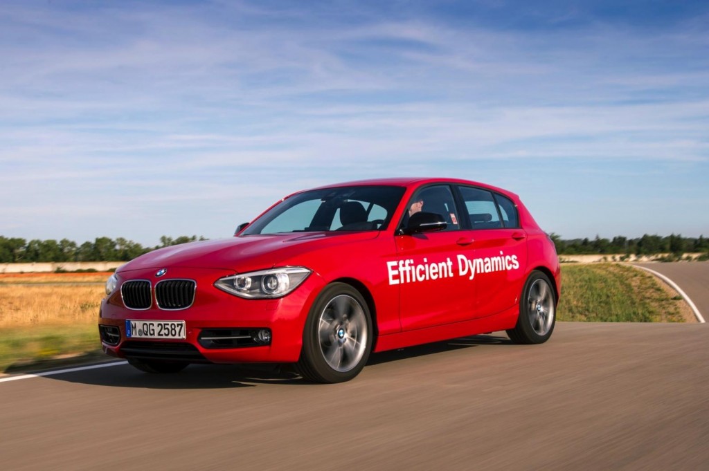 BMW 1-Series Prototype with Direct Water Injection Unveiled