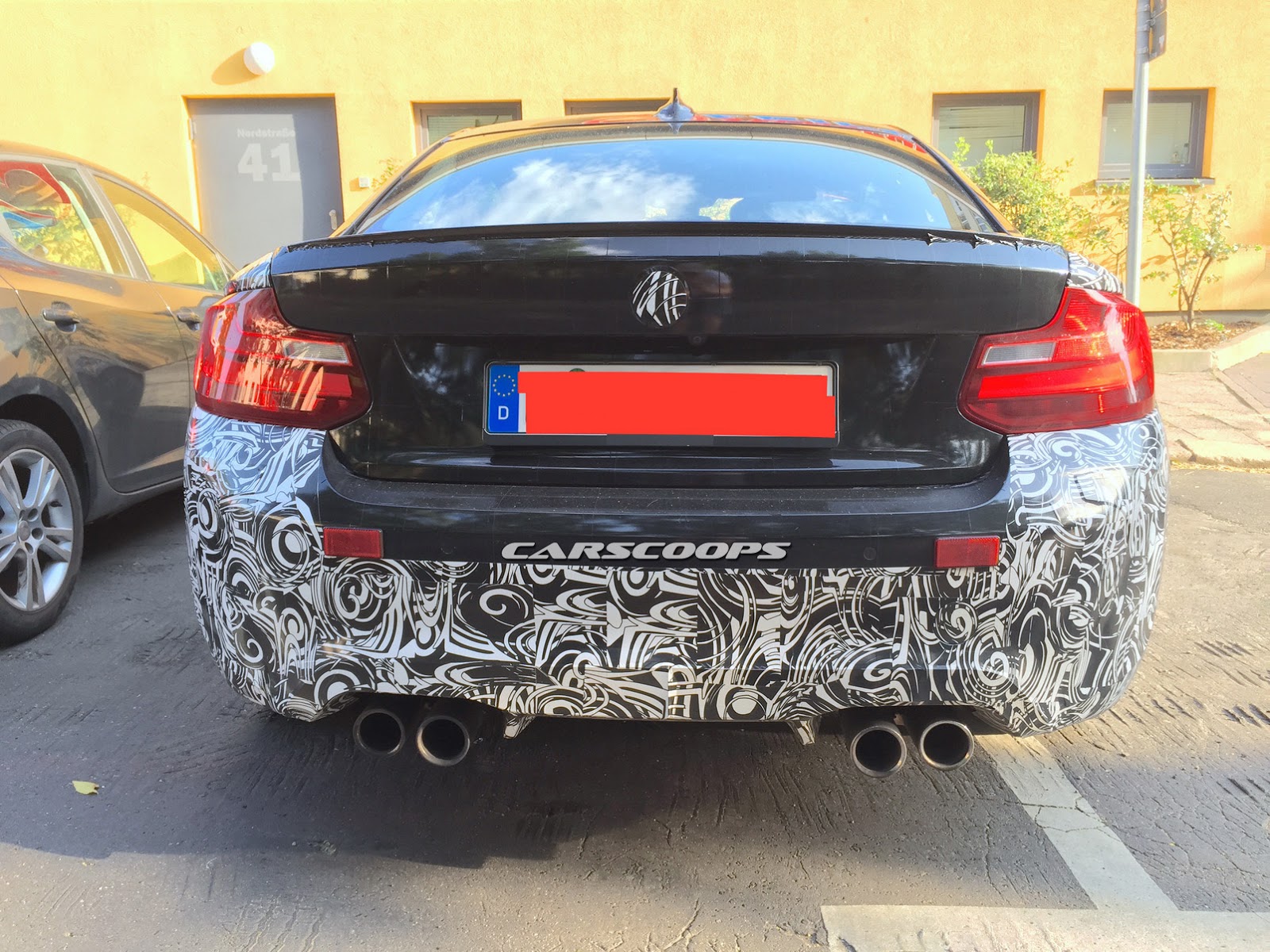 BMW M2 Coupe Spy Shot