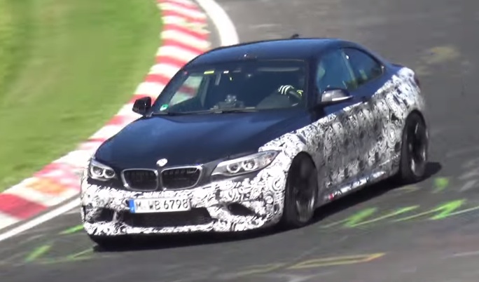 BMW M2 Coupe New Spy Video at the Nurburgring