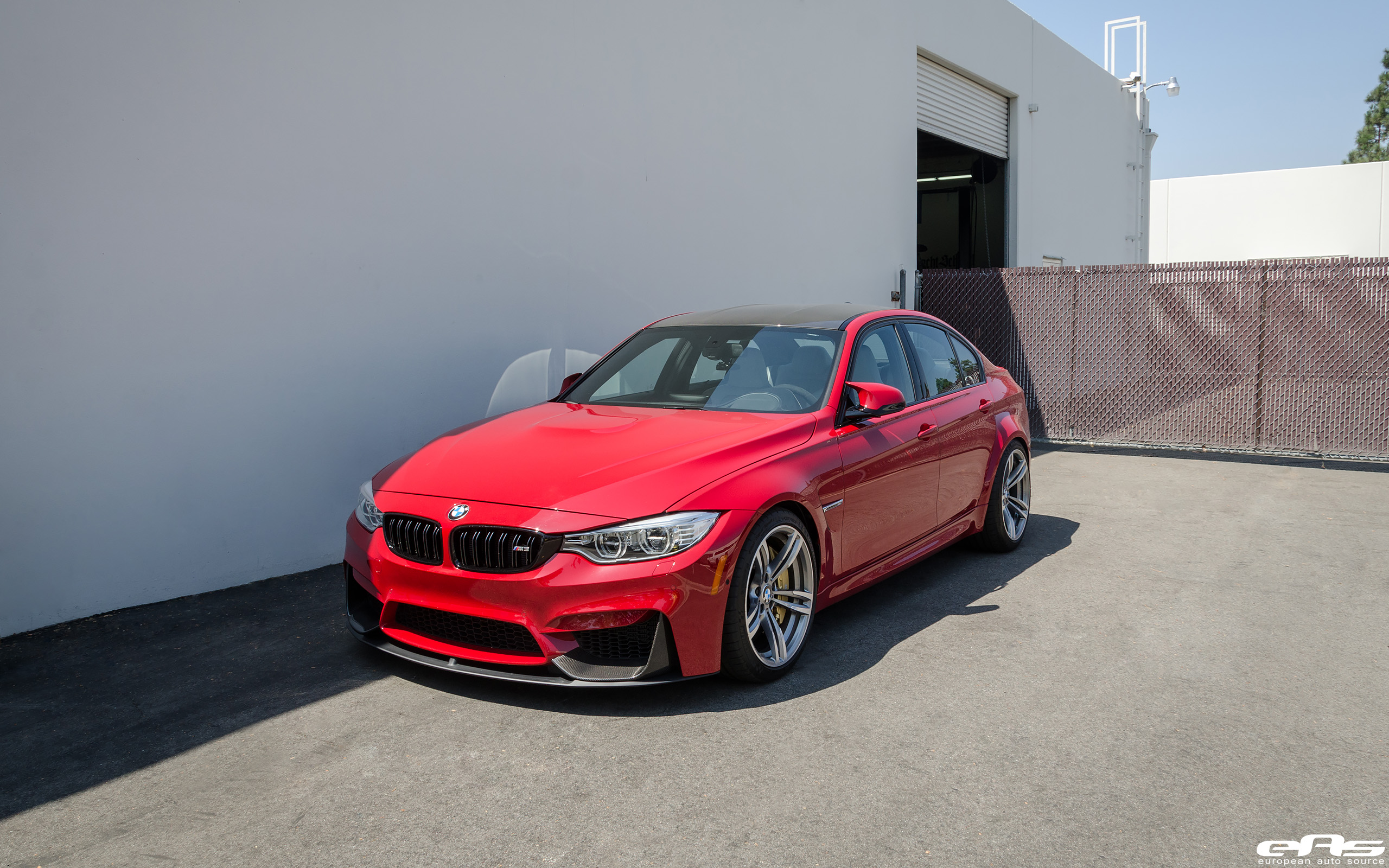 F80 BMW M3 by Auto European Source Wears Modded Imola Red Finish