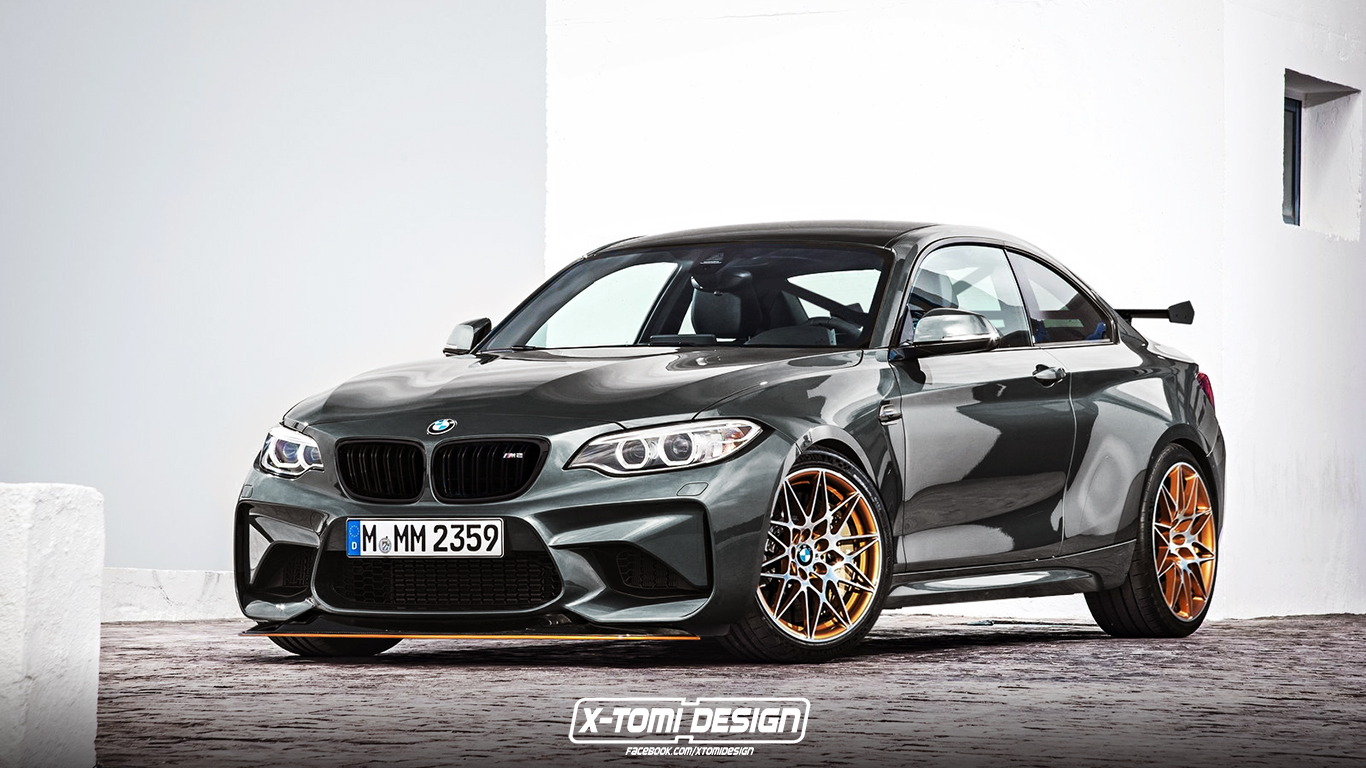 2016 BMW M2 Coupe GTS Rendered Online