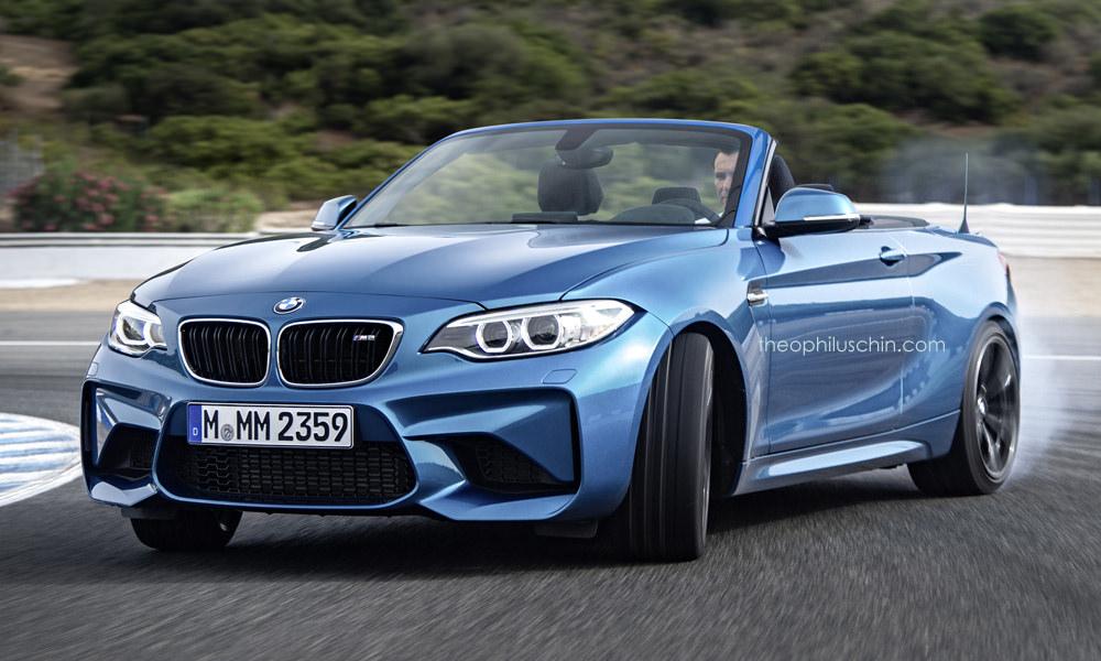 BMW M2 Convertible Rendered Online, Might Be Released in 2017