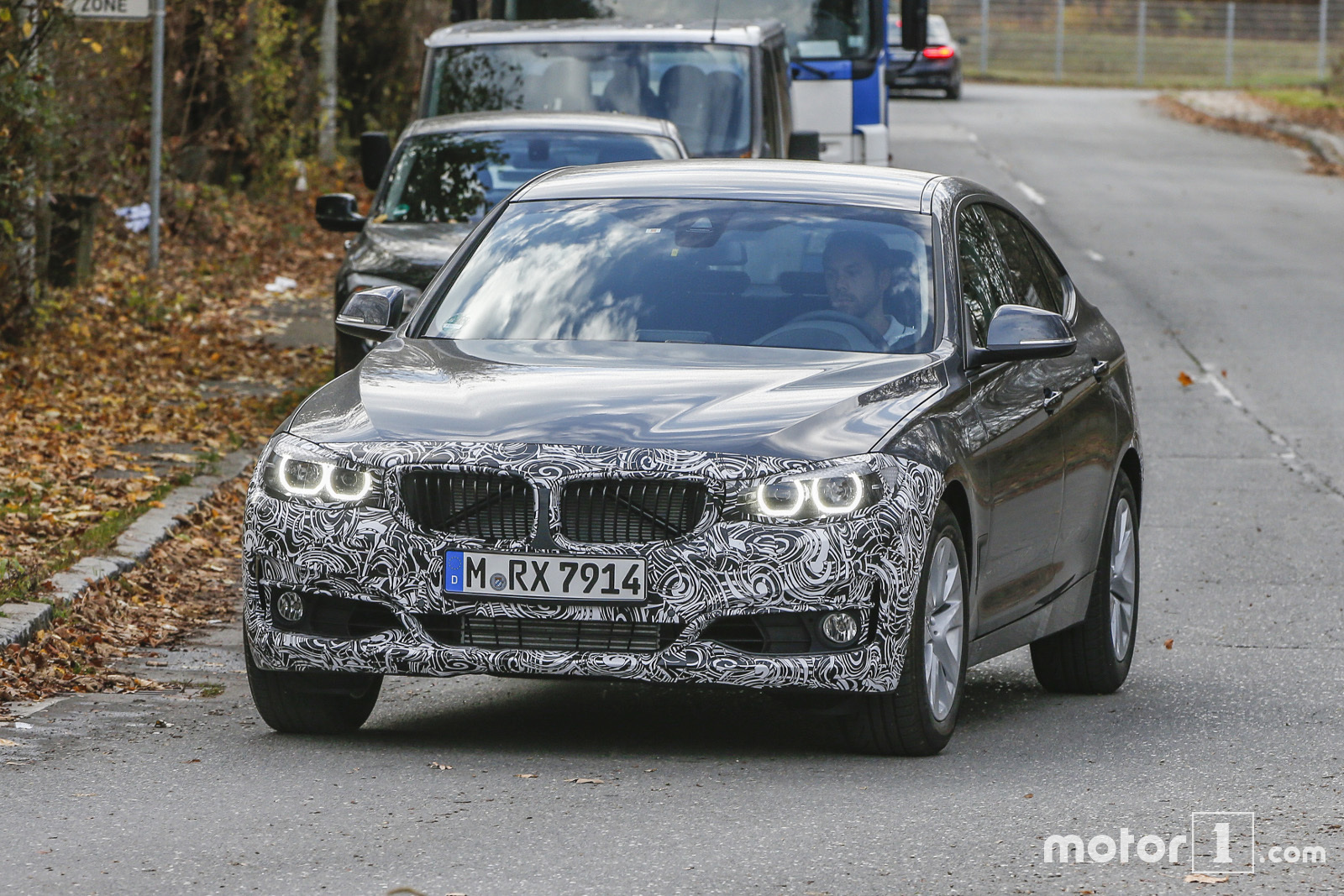 2016 BMW 3-Series GT Facelift Caught on Shots