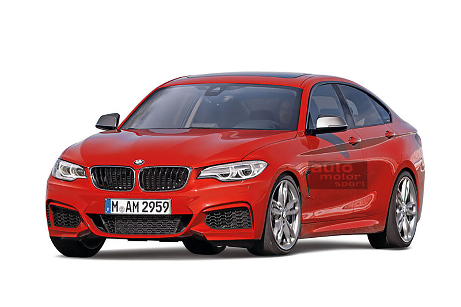 BMW 2-Series Gran Coupe Pops-Up in Rendering