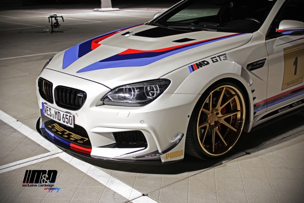 BMW 650i with GT3 Treatment by Prior Design and M&D