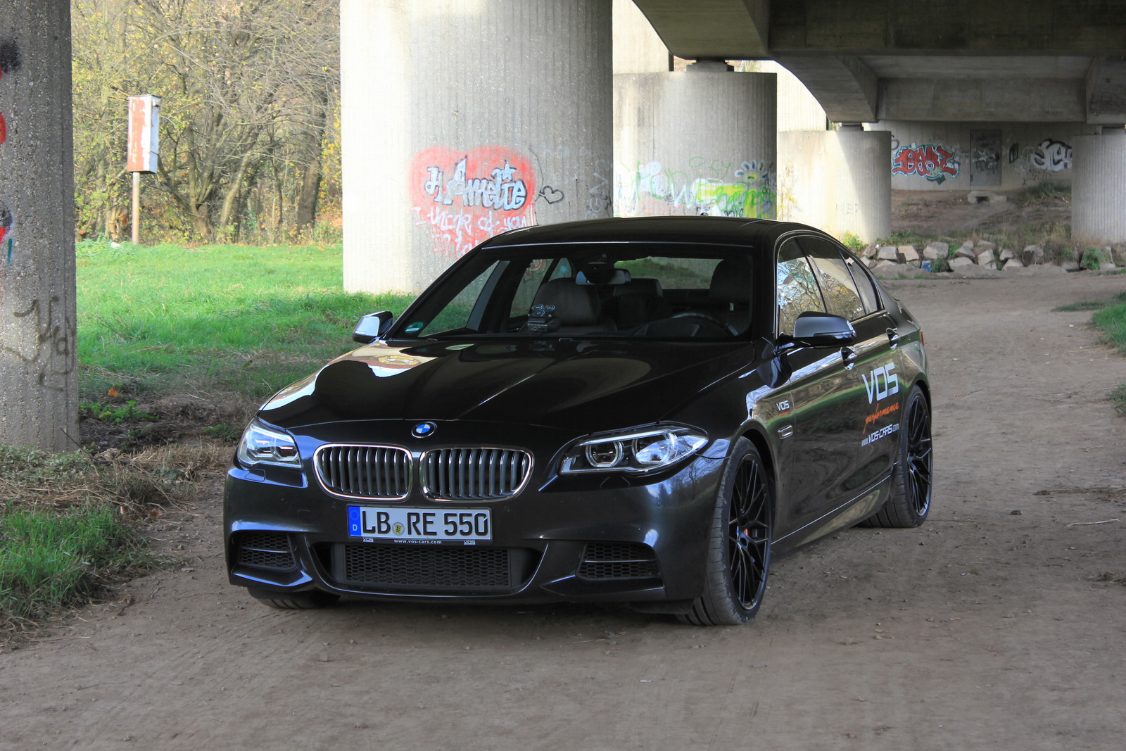 BMW M550d Diesel Receives Power Boost by VOS