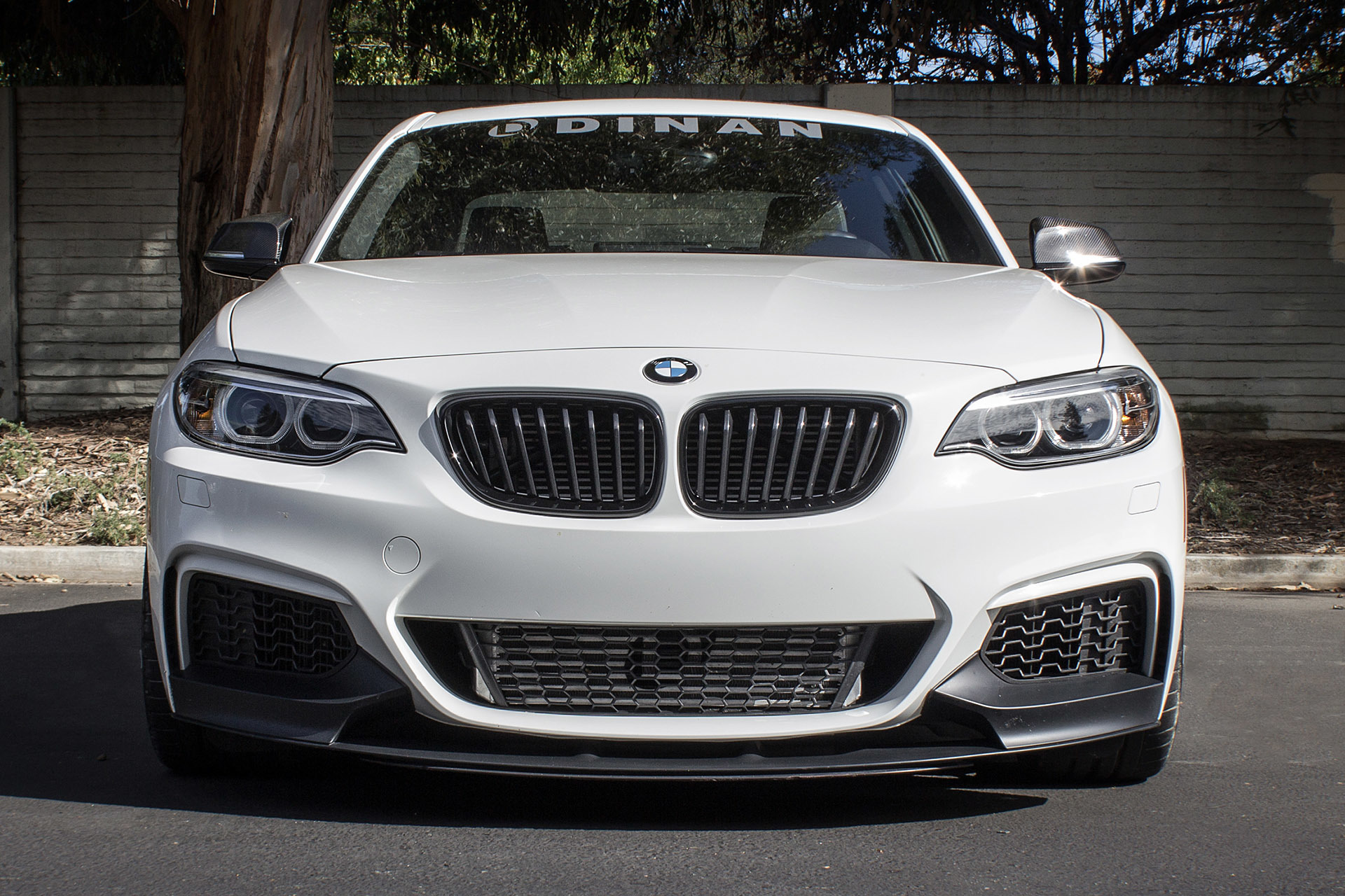 BMW M235i by Dinan Speeds Up in Video
