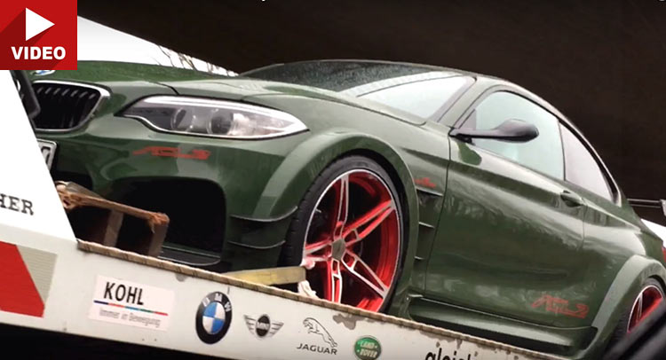 Video: BMW M235i by AC Schnitzer Sits on a Trailer, Might Be Heading to Geneva