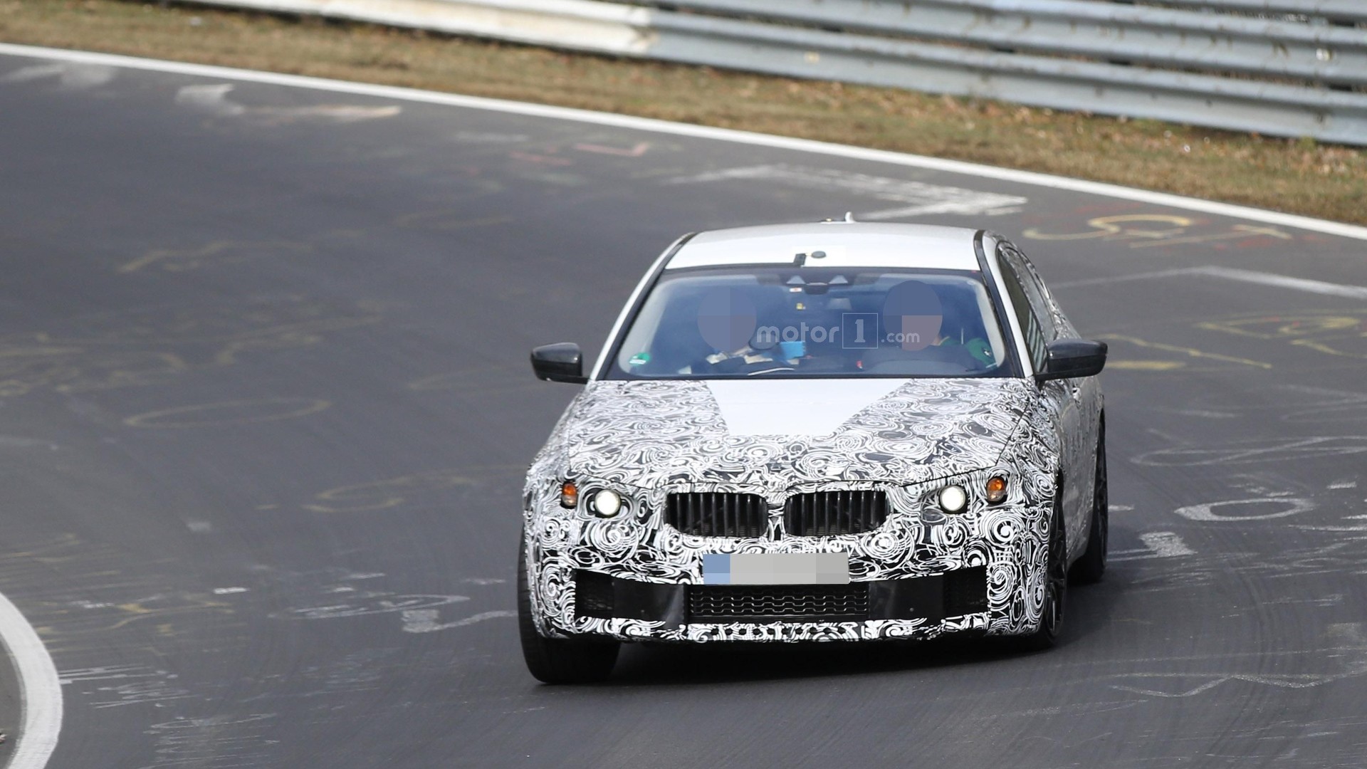 2017 BMW M5 Spied in Full Camouflage
