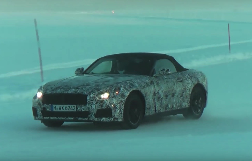 2018 BMW Z5 Caught on Video Out in the Snow