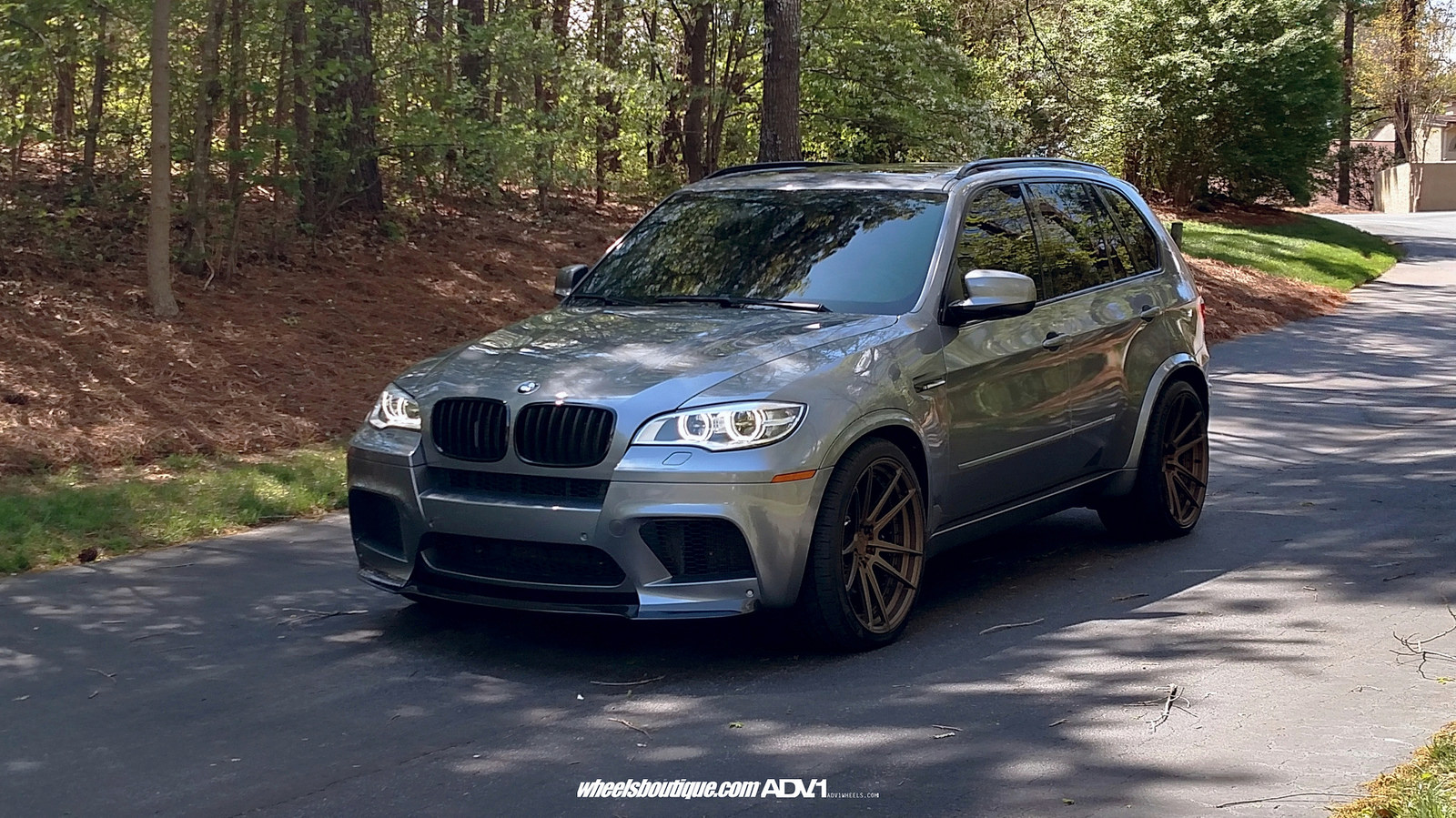 BMW X5 M Wrapped in ADV.1 Wheels, Installation by Wheels Boutique