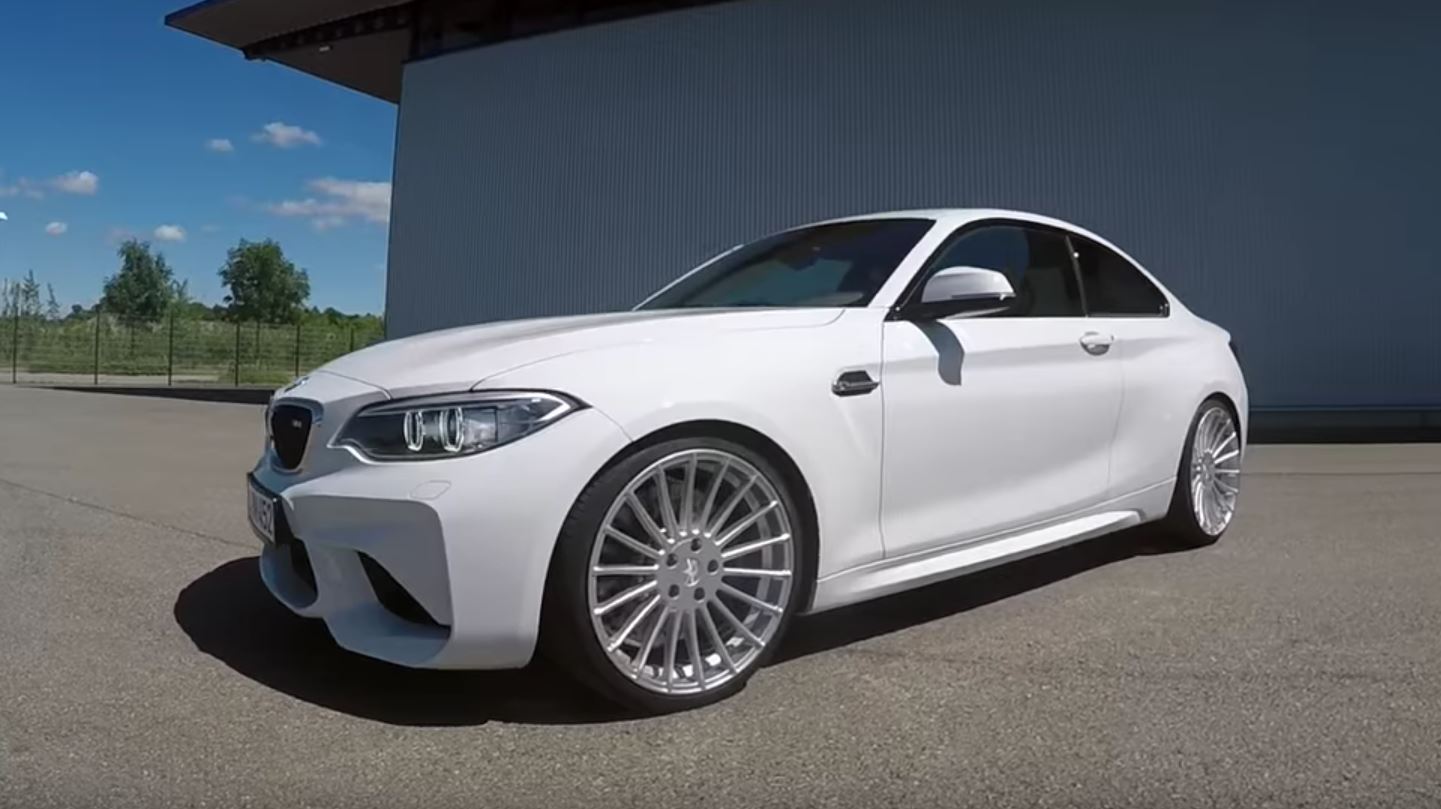 Mute Video: 2016 BMW M2 Coupe Wears Hamann`s Specially Designed Wheels
