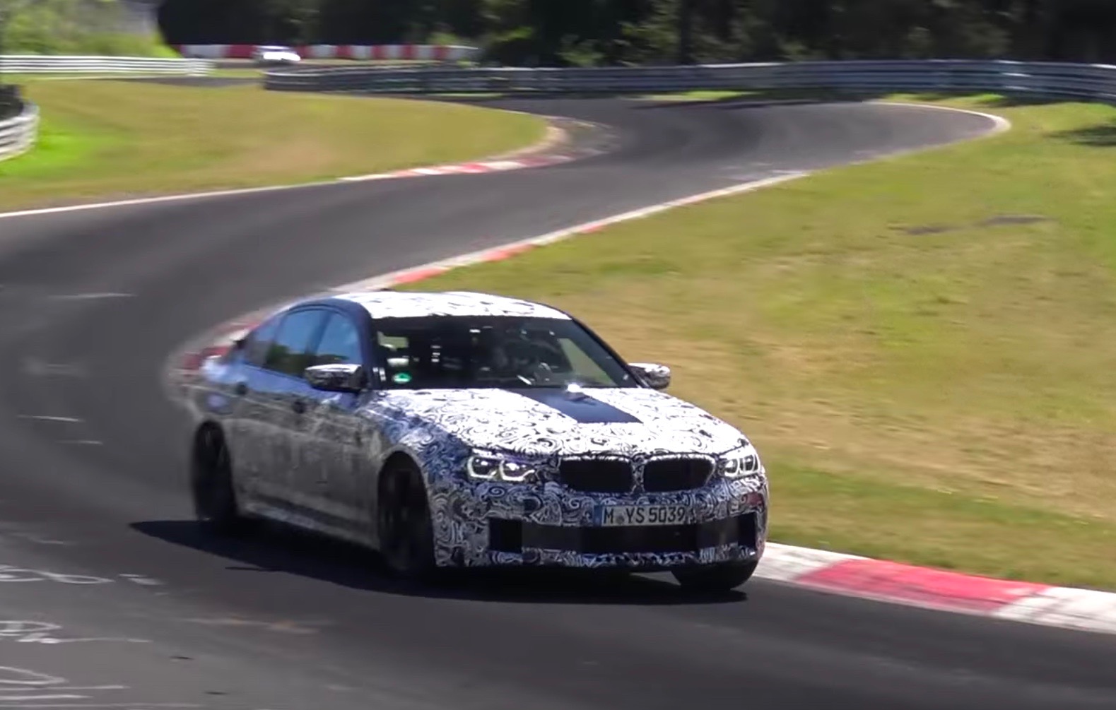 Spy Video: 2018 F90 BMW M5 Undergoes New Tests at the Ring