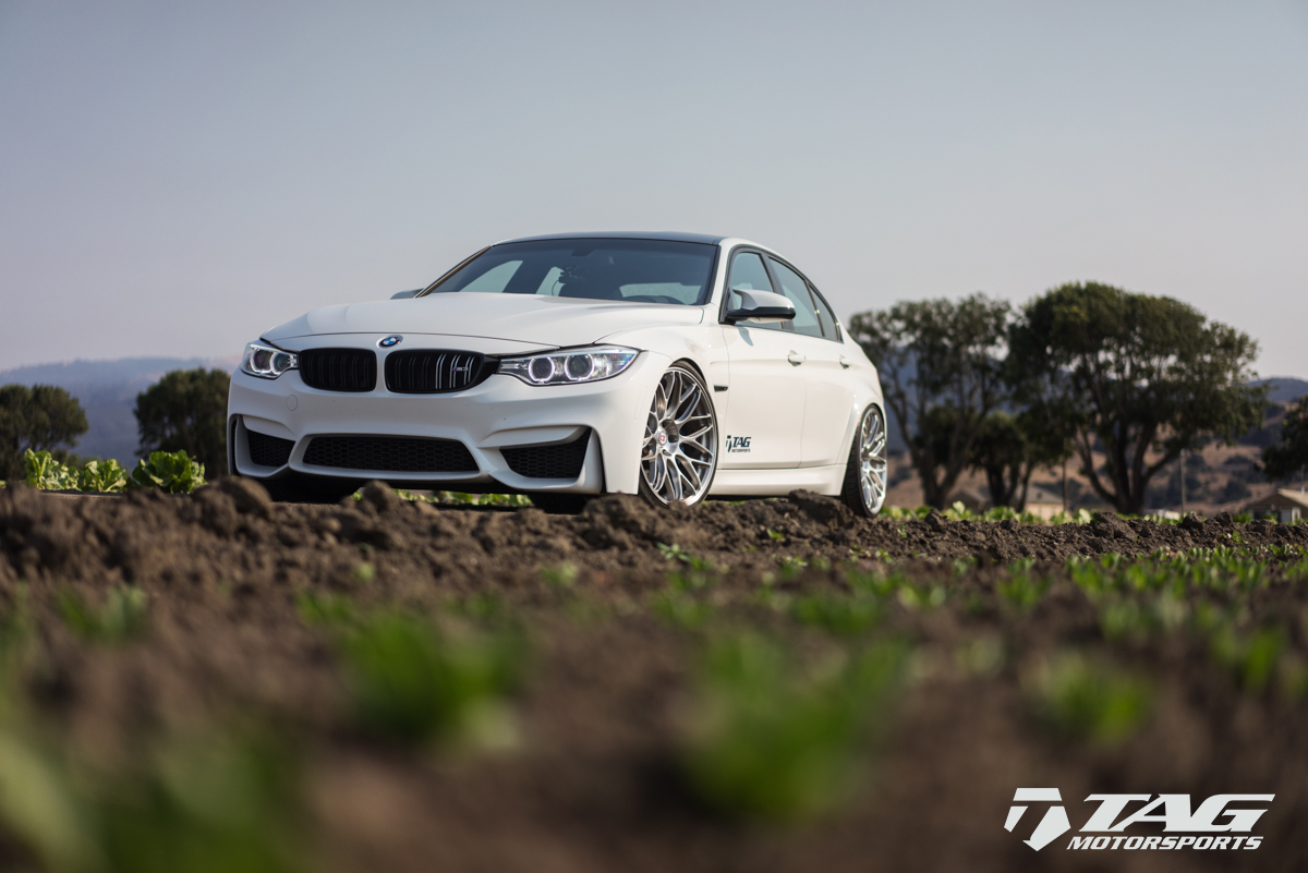 BMW M3 Sits on HRE Wheels